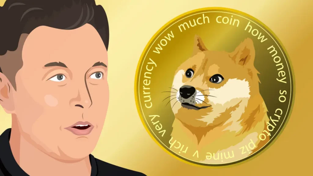 Монета Doge выросла на 4% благодаря Илону Маску