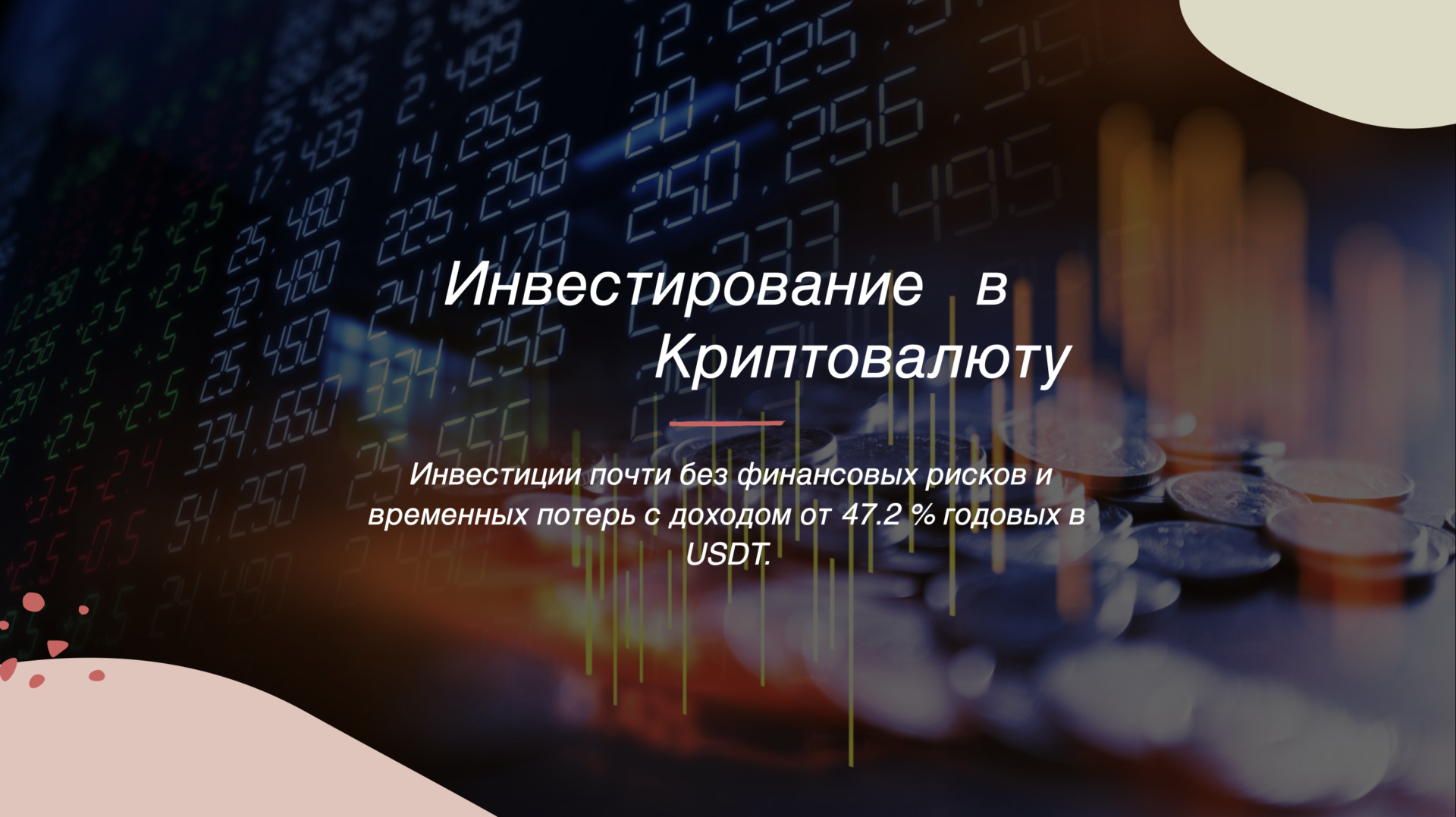 Инвест-Проект c доходом 23,6% в USDT начало 09 ноября 2022 итог 24 мая 2023 г.