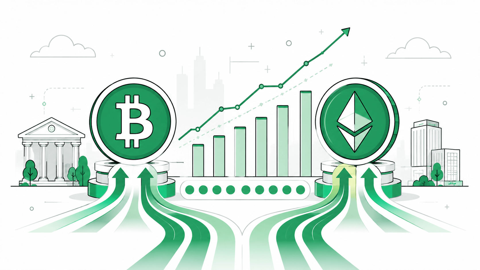 Приток в биткоин-ETF достиг $242 млн за день и продолжается девять сессий. Ethereum ETF также получили $235 млн.
