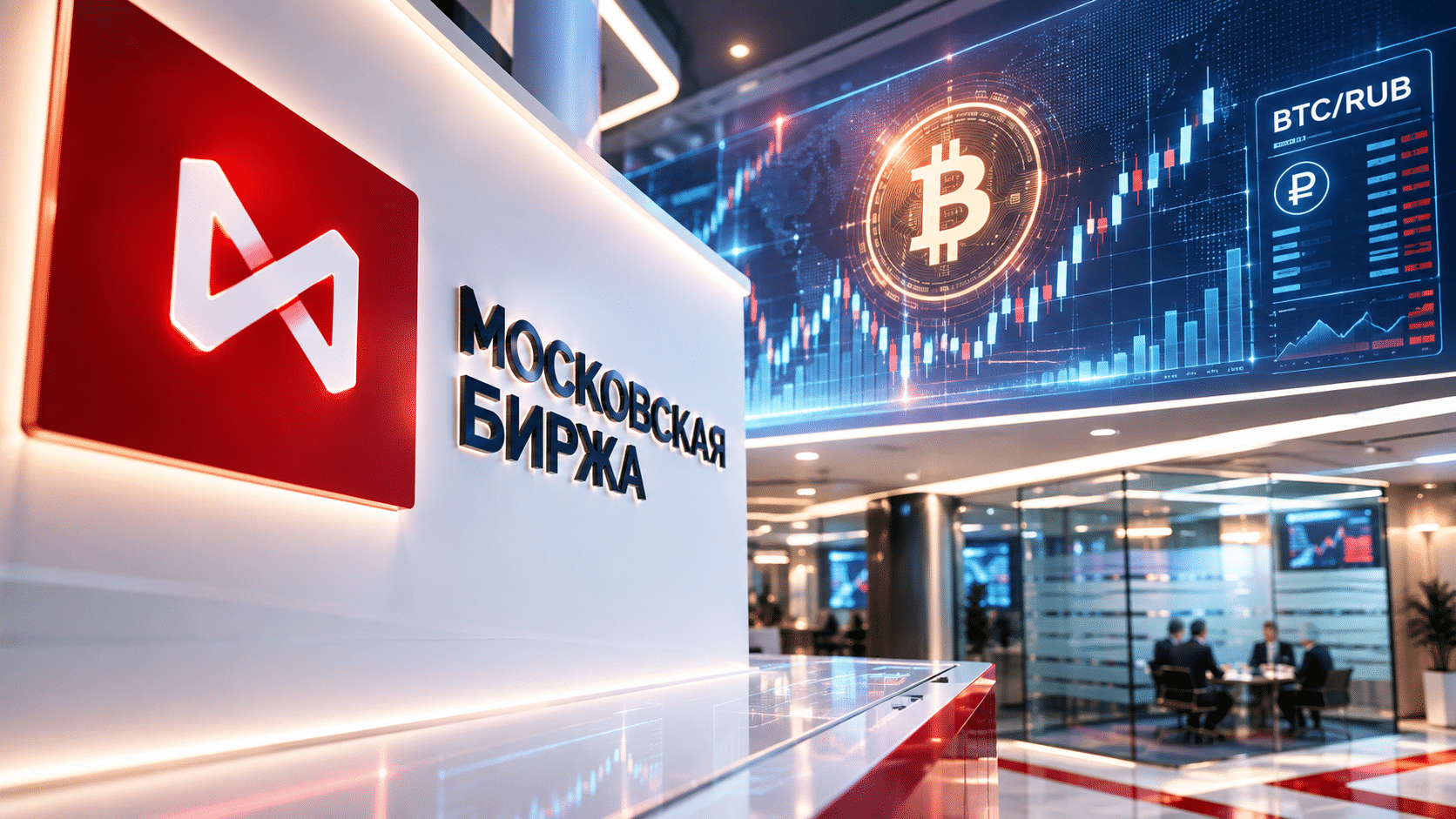 Биткоин к рублю на Мосбирже — запуск регулируемых торгов BTC/RUB и BTC/USDx на российском крипторынке
