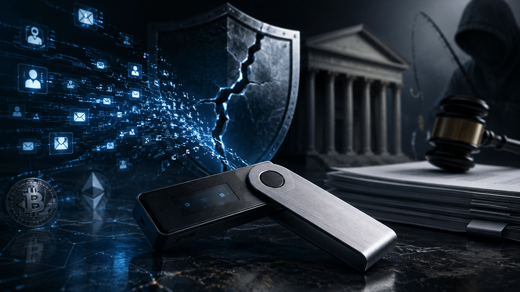 Коллективный иск против Ledger на фоне рисков утечки данных и безопасности аппаратных криптокошельков