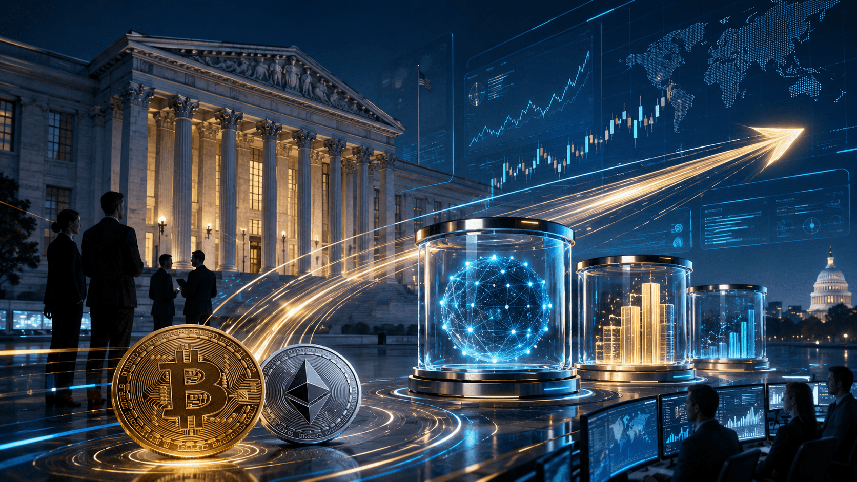 Запуск крипто-ETF: компании попросили SEC ускорить процесс