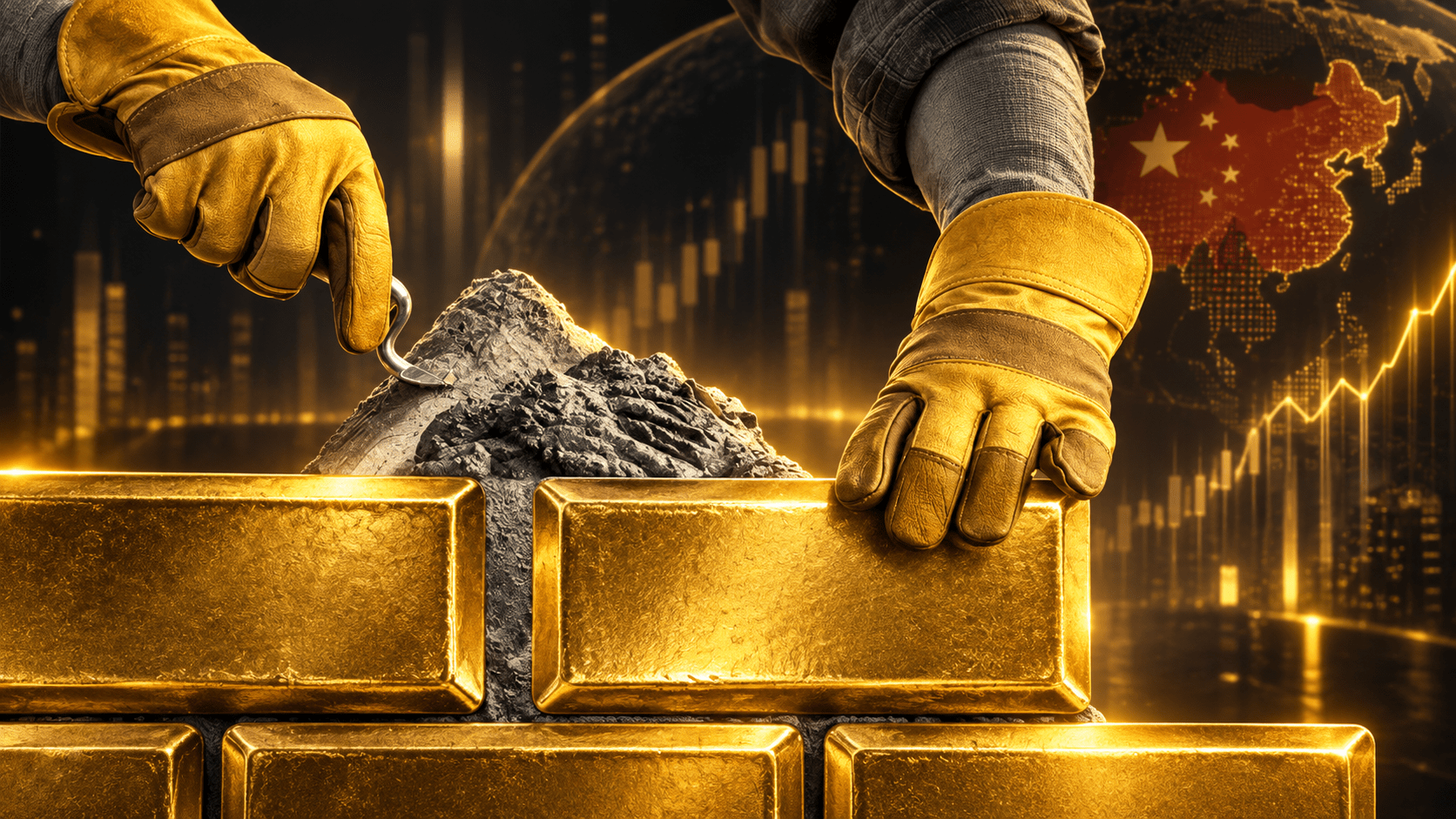 Китай купил 20 тонн золота — максимум с 2023 года