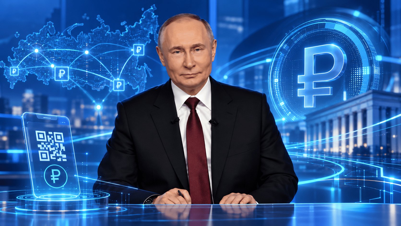 Путин призвал объяснить россиянам преимущества цифрового рубля
