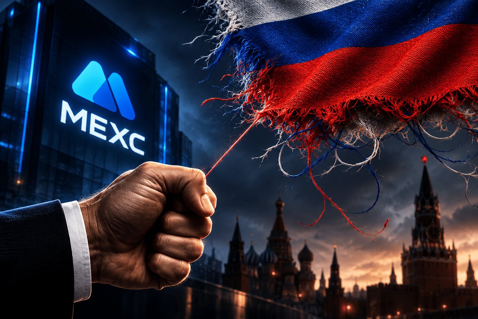MEXC уходит из России и Беларуси — криптобиржа вводит ограничения и индивидуальные сроки вывода цифровых активов