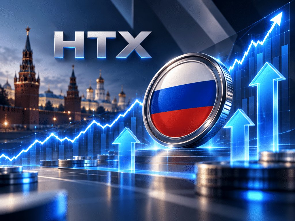 Российский трафик HTX вырос почти втрое за месяц